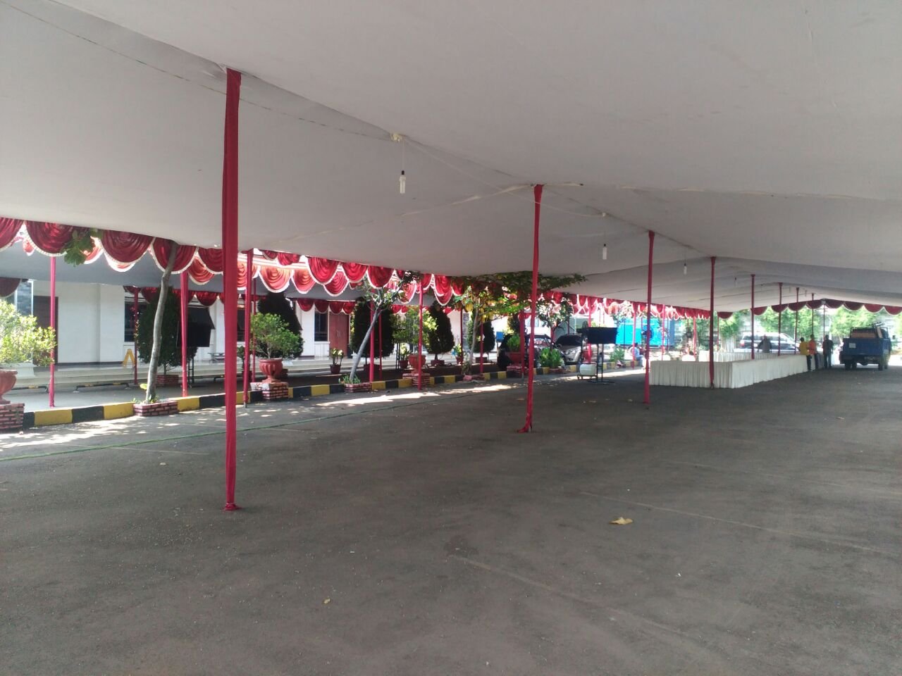 Sewa Tenda di Grand Aston Sentul | Rental Jabodetabek by Gaharu Production