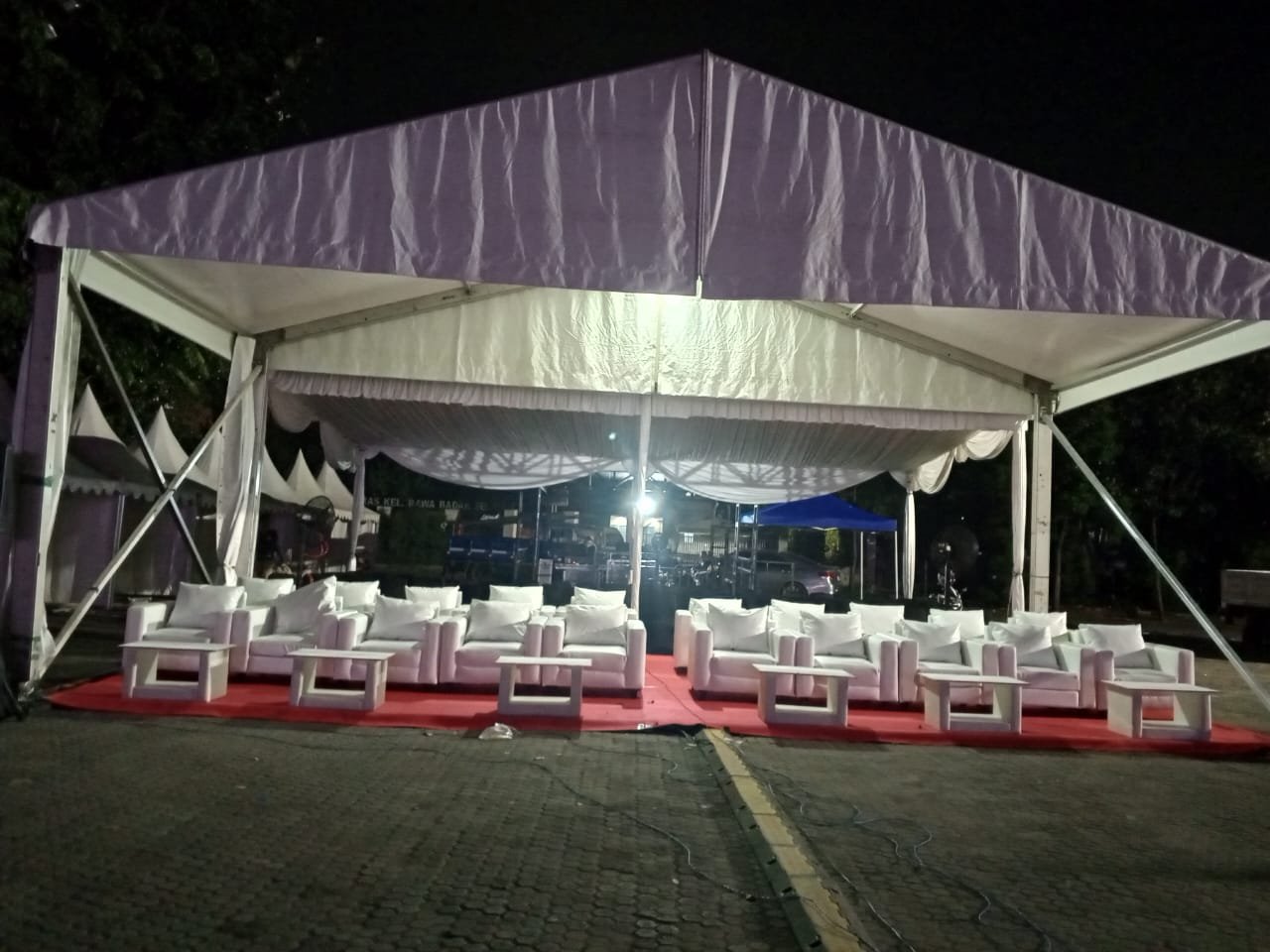 Sewa Tenda di Serpong Tangerang Selatan | Rental Jabodetabek by Gaharu Production