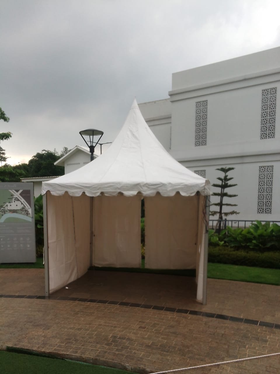 Sewa Tenda di AEON Mall BSD City – Tangerang Selatan | Rental Jabodetabek by Gaharu Production