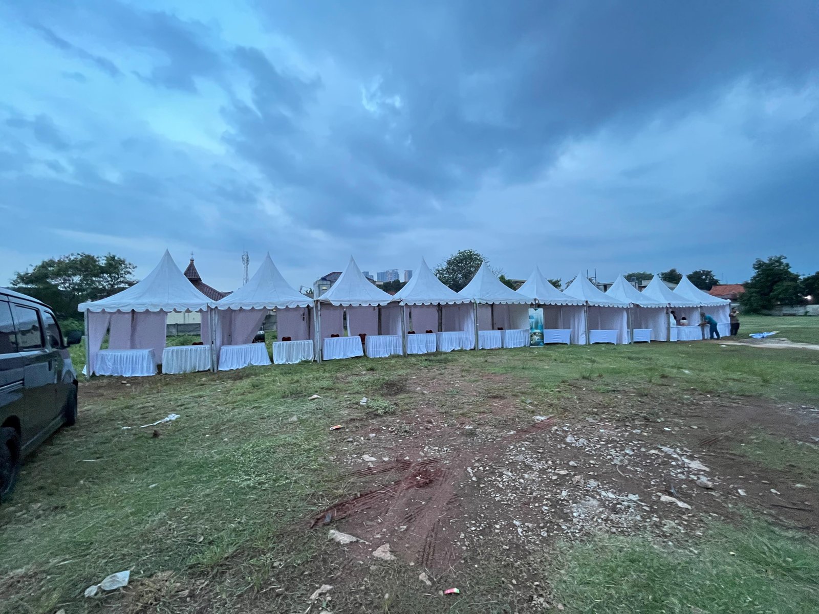 Sewa Tenda di BSD Green Office Park (Area Outdoor Event) – Tangerang Selatan | Rental Jabodetabek by Gaharu Production