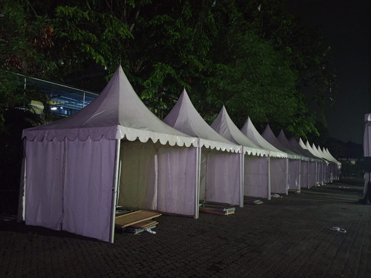 Sewa Tenda Sarnavil di ICE BSD Tangerang Selatan