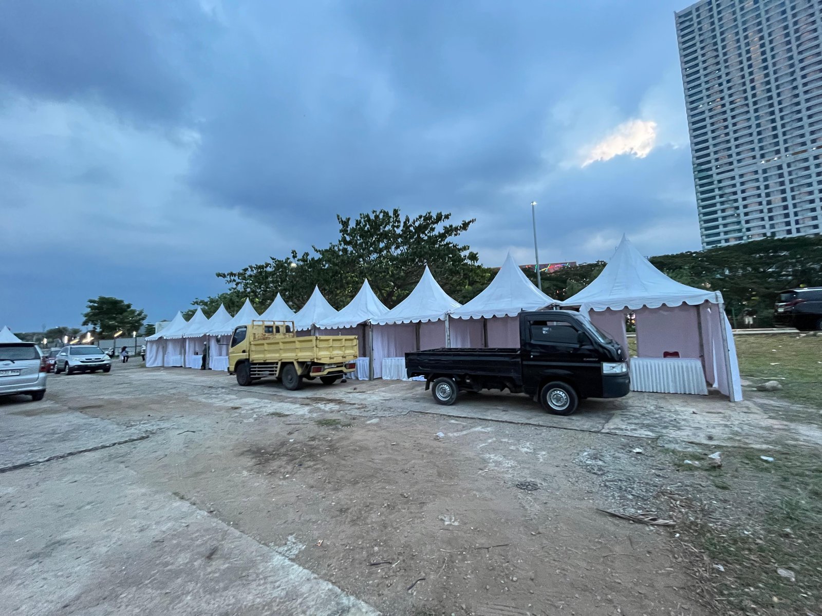Sewa Tenda Sarnavil di QBig Convention Hall BSD