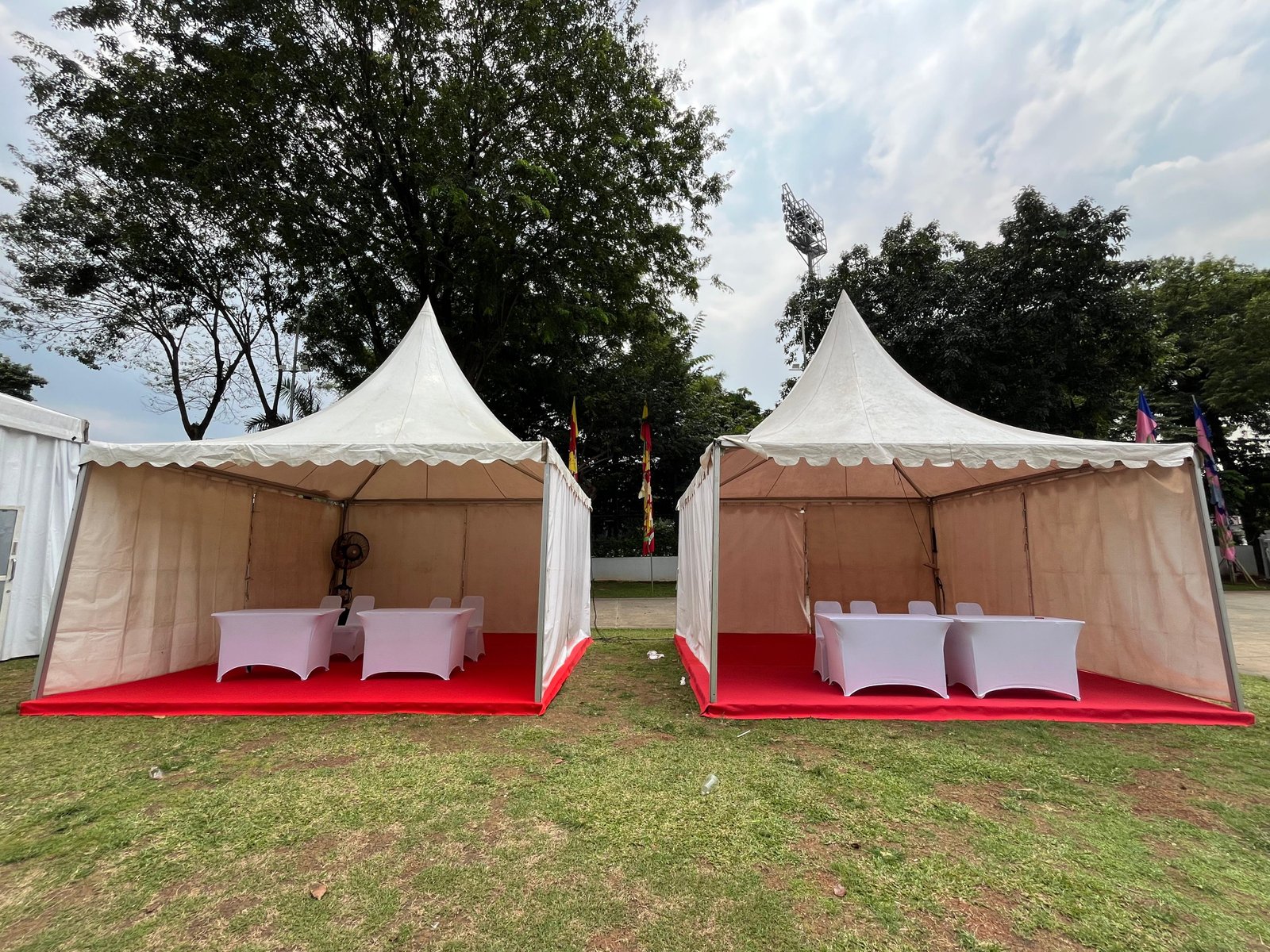 Sewa Tenda Sarnavil di Ecopark Ancol Jakarta Utara